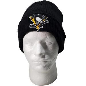 Pittsburgh Penguins NHL Hockey Fanatics Knitted Beanie Stocking Hat Cap